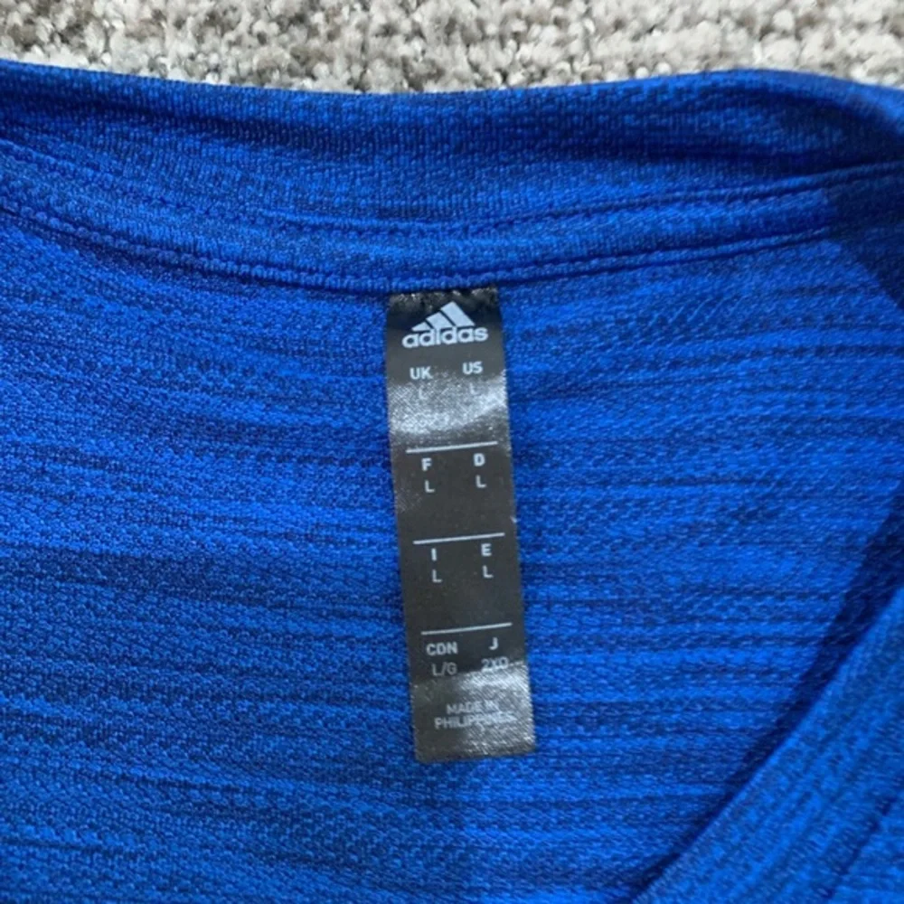 Adidas Men's Large Shirt‎ Blue